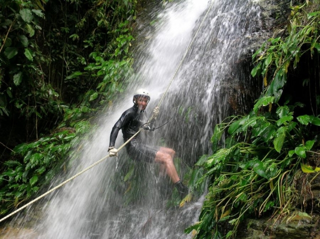 Canyoning en el parque Levigliese 